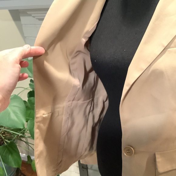 #317 Amazingly Soft Talbots Single Button Blazer Size 2 - Picture 7 of 10